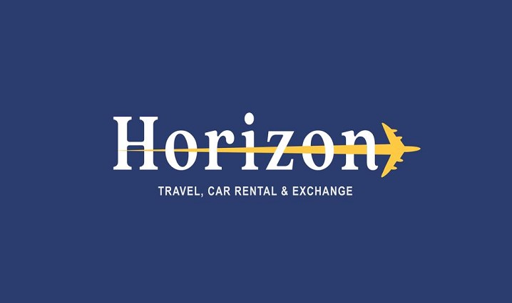 Paraqitja e markës Horizon travel car rental &exchange