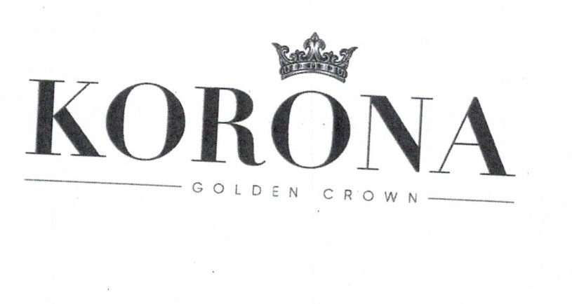 Paraqitja e markës KORONA GOLDEN CROWN