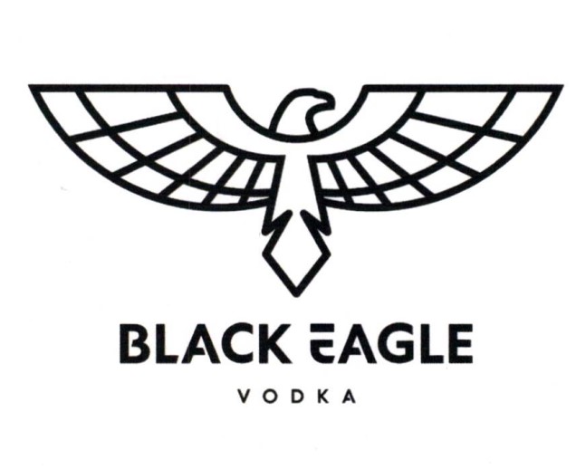 Paraqitja e markës BLACK EAGLE VODKA