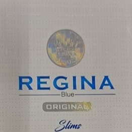 Paraqitja e markës REGINA Blue Slims