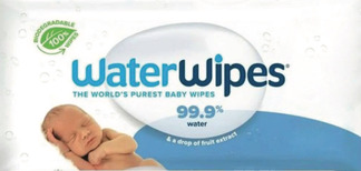 Paraqitja e markës WaterWipes the world's purest baby wipes