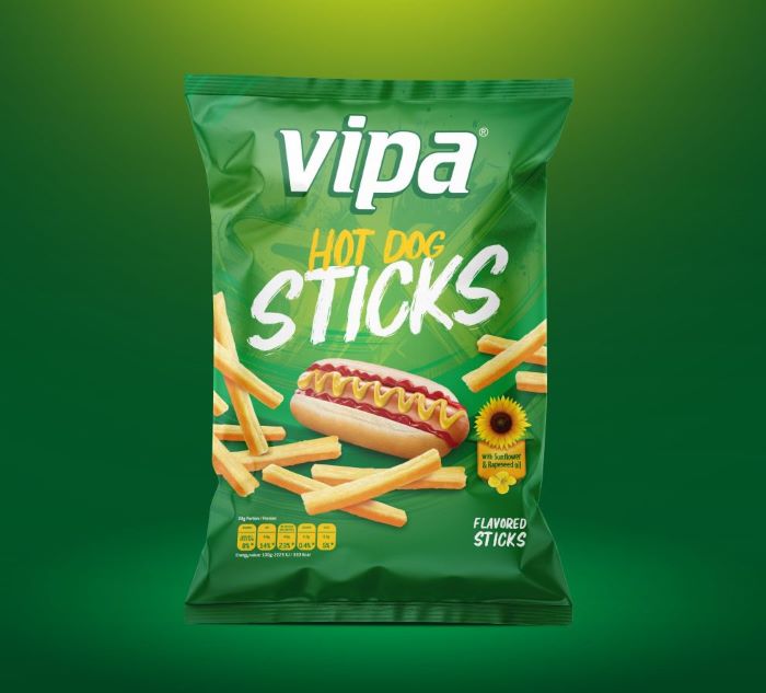 Paraqitja e markës vipa HOT DOG STICKS
