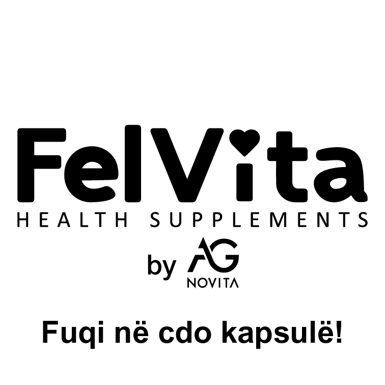 Paraqitja e markës FelVita HEALTH SUPPLEMENTS by AG NOVITA Fuqi në çdo kapsulë!