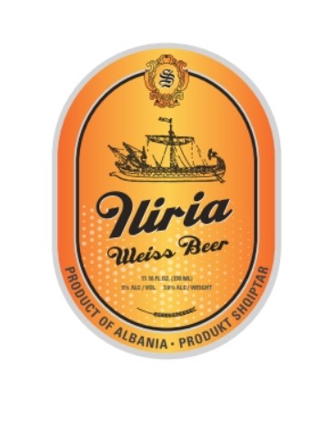 Paraqitja e markës Iliria WEISS BEER