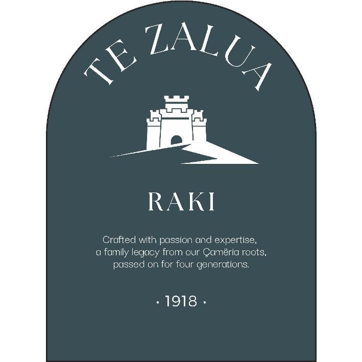 Paraqitja e markës TE ZALUA RAKI 1918