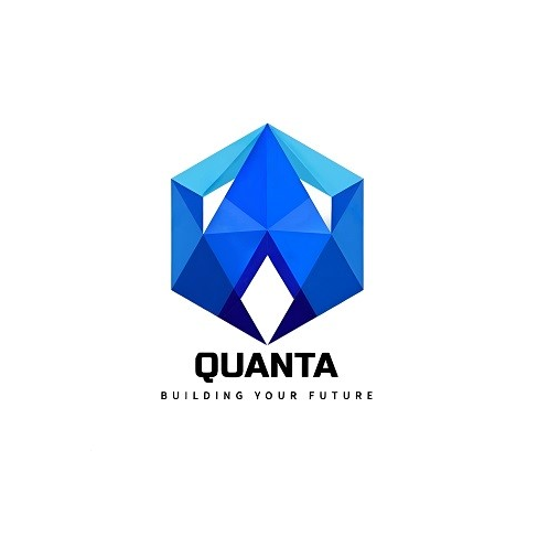Paraqitja e markës QUANTA BUILDING YOUR FUTURE
