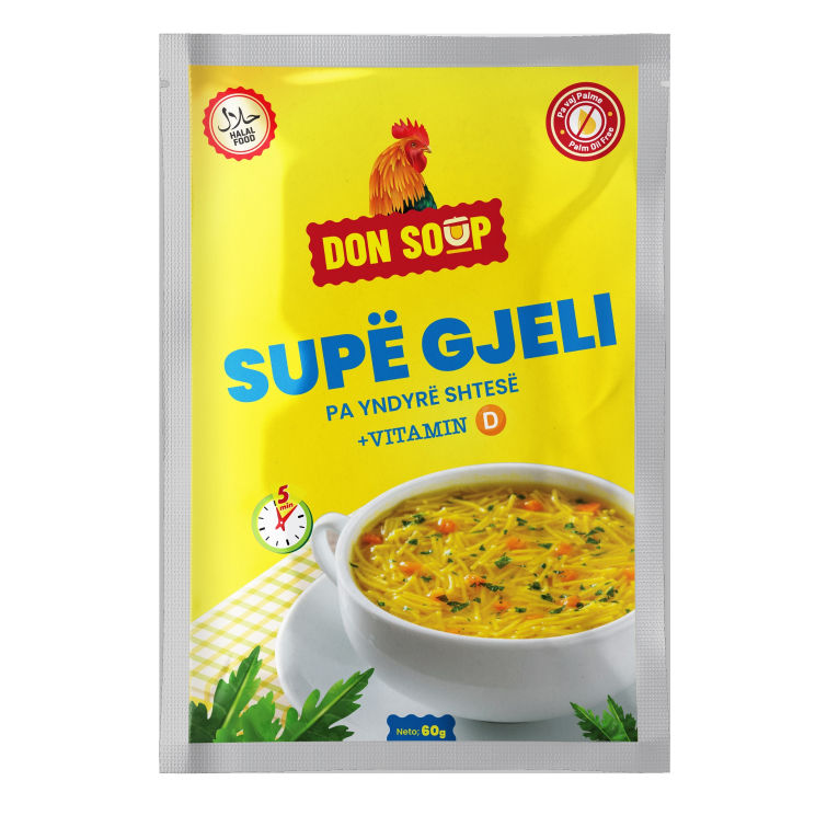Paraqitja e markës DON SOUP