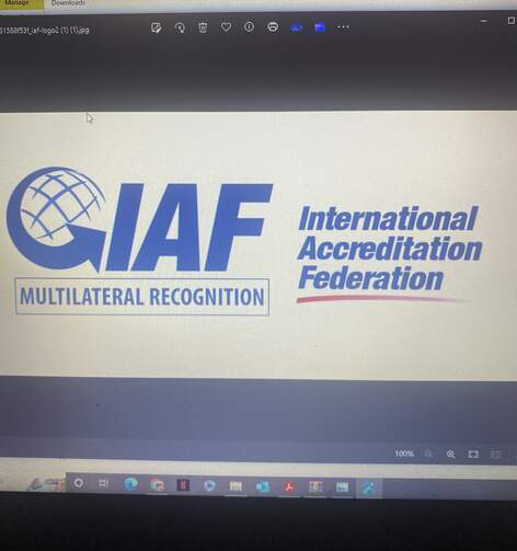 Paraqitja e markës IAF MULTILATERAL RECOGNITION INTERNATIONAL ACCREDITATION FEDERATION
