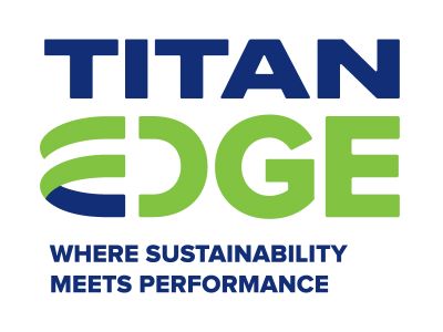 Paraqitja e markës TITAN EDGE WHERE SUSTAINABILITY MEETS PERFORMANCE