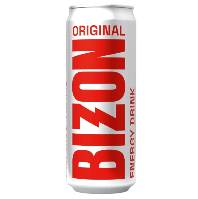 Paraqitja e markës BIZON ENERGY DRINK ORIGINAL