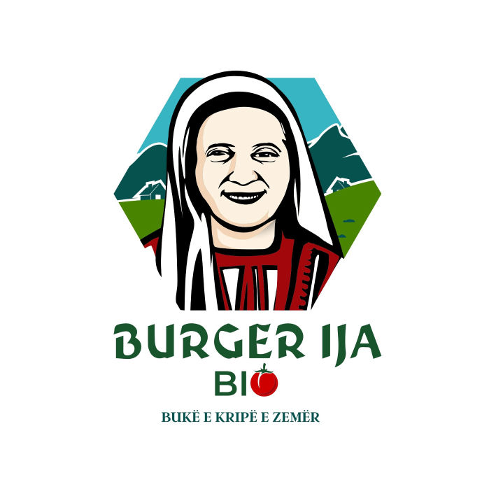 Paraqitja e markës BURGER IJA BIO BUKË E KRIPË E ZEMËR