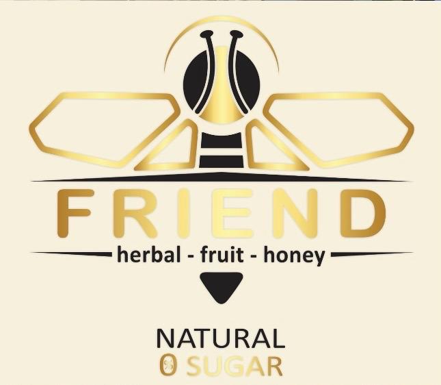 Paraqitja e markës FRIEND HERBAL FRUIT HONEY NATURAL 0% SUGAR