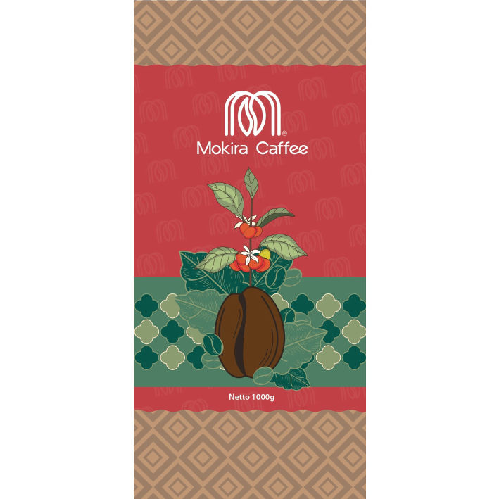 Paraqitja e markës Mokira Caffee