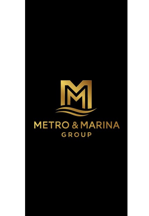 Paraqitja e markës M METRO & MARINA GROUP