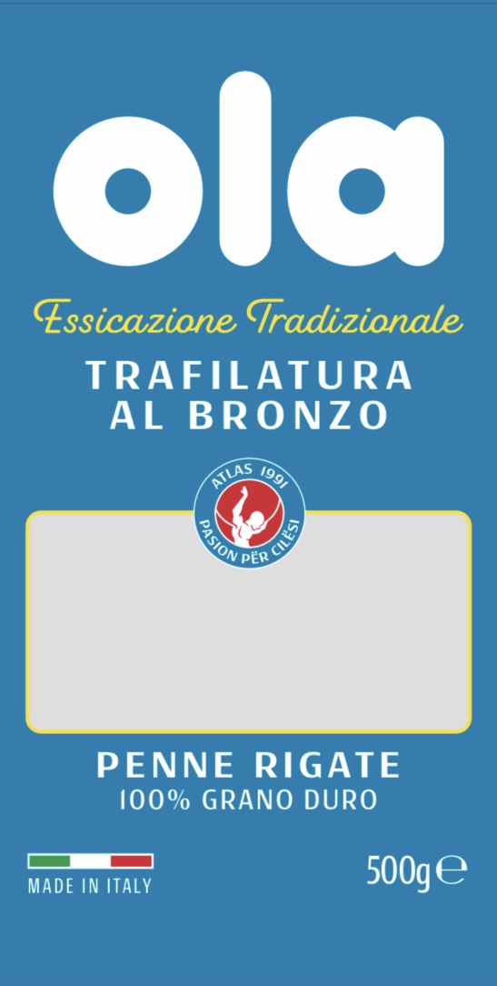 Paraqitja e markës ola Essicazione Tradizionale TRAFILATURA AL BRONZO