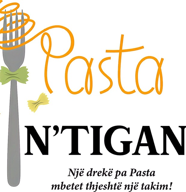 Paraqitja e markës Pasta N'TIGAN Një drekë pa pasta mbetet thjesht një takim!