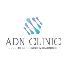 Paraqitja e markës ADN CLINIC GENETIC SCREENING & DIAGNOSIS