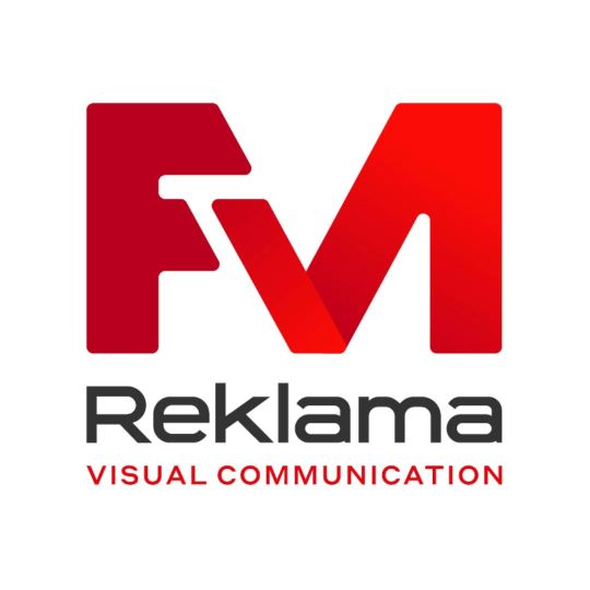 Paraqitja e markës FM Reklama VISUAL COMMUNICATION