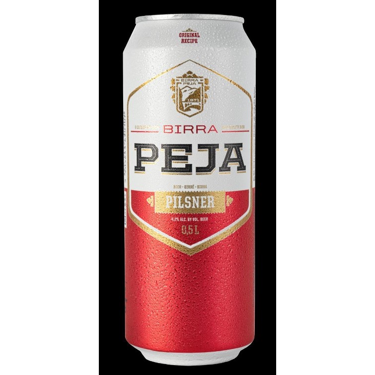 Paraqitja e markës BIRRA PEJA