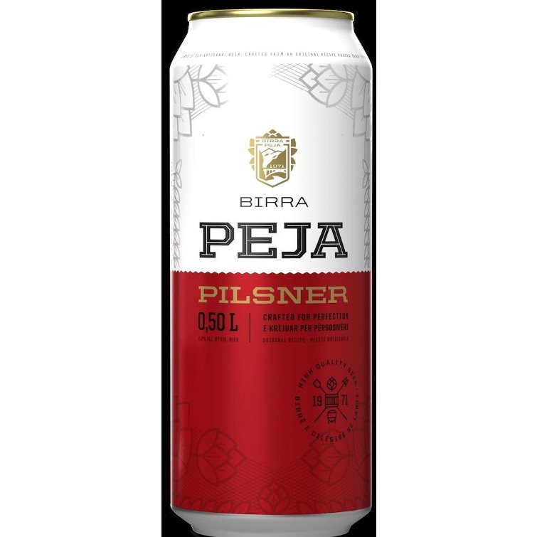 Paraqitja e markës BIRRA PEJA