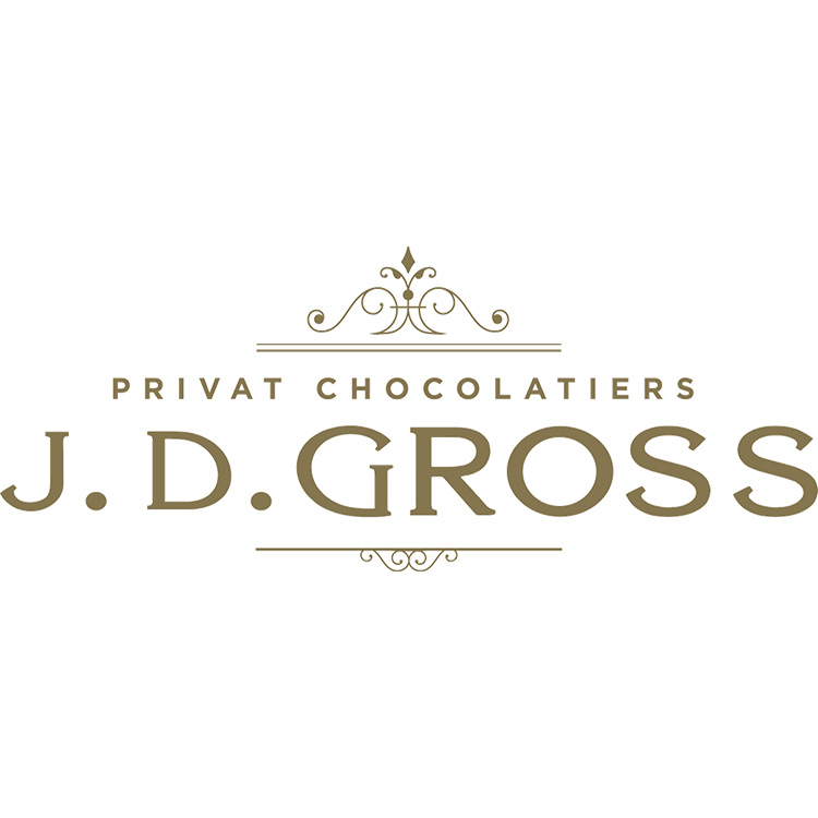 Paraqitja e markës J. D. GROSS Privat Chocolatiers