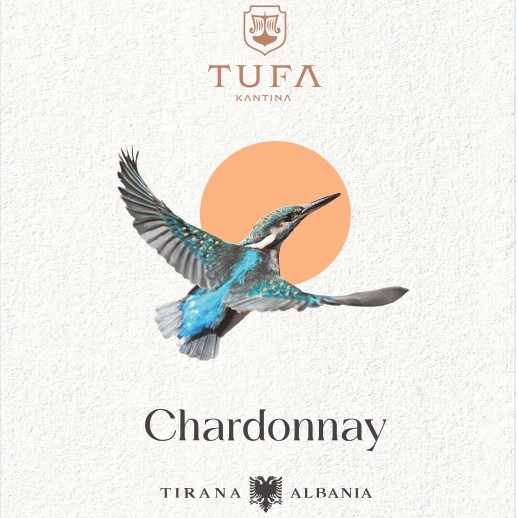 Paraqitja e markës TUFA Chardonnay Kantina Tirana Albania