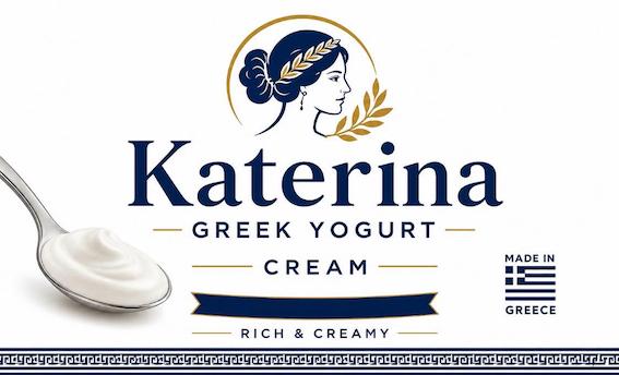 Paraqitja e markës KATERINA GREEK YOGURT CREAM