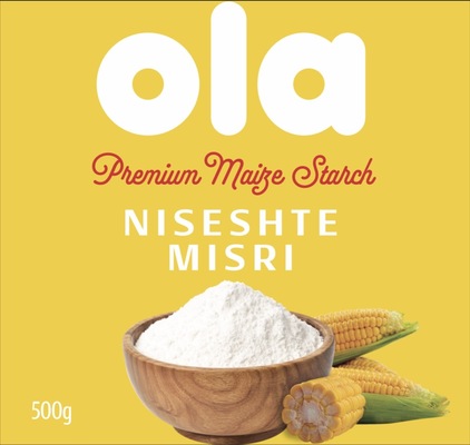 Paraqitja e markës ola premium maize starch NISESHTE MISRI
