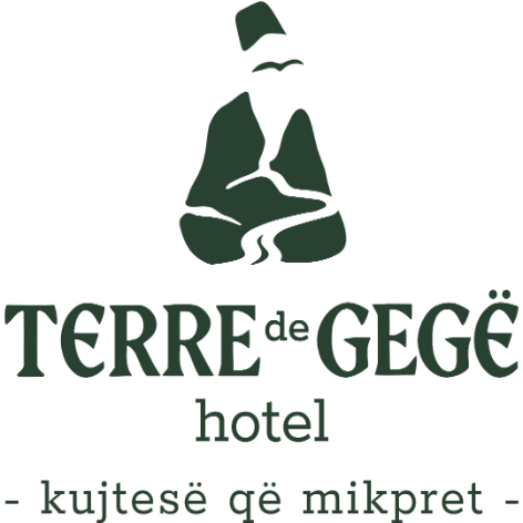 Paraqitja e markës TERRE de GEGË hotel kujtesë që mikpret