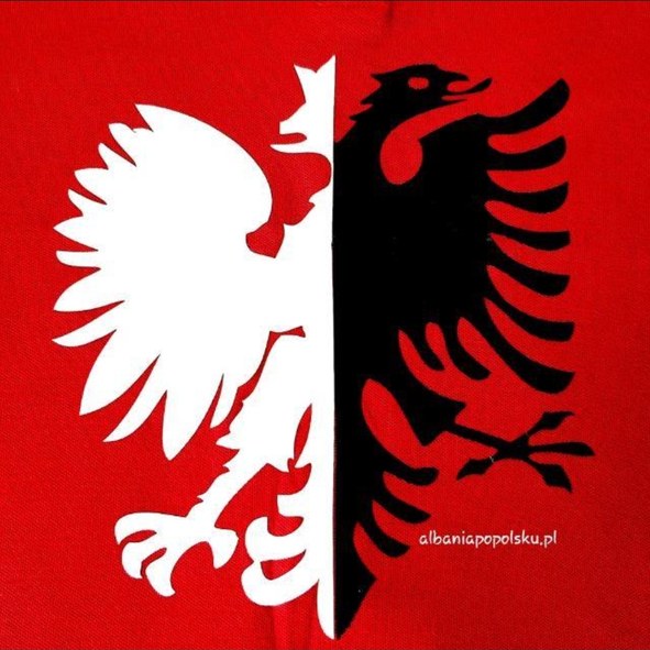 Paraqitja e markës Albania po polsku