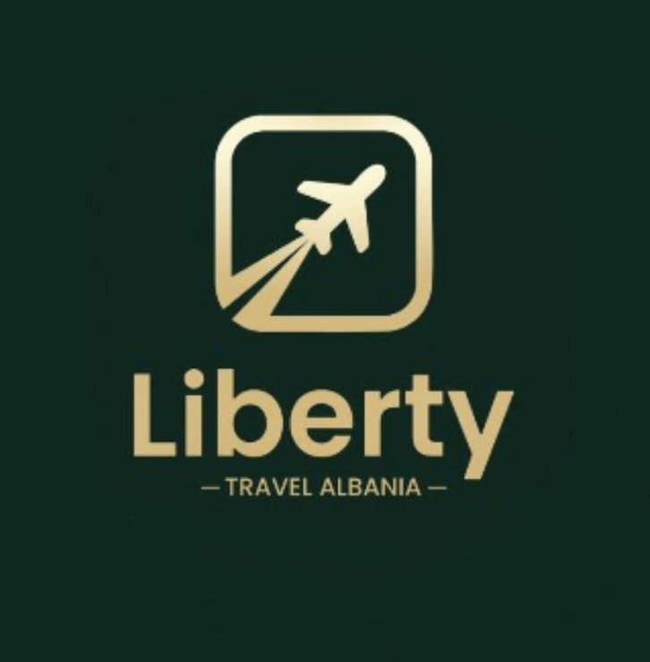 La riproduzione del marchio LIBERTY TRAVEL ALBANIA