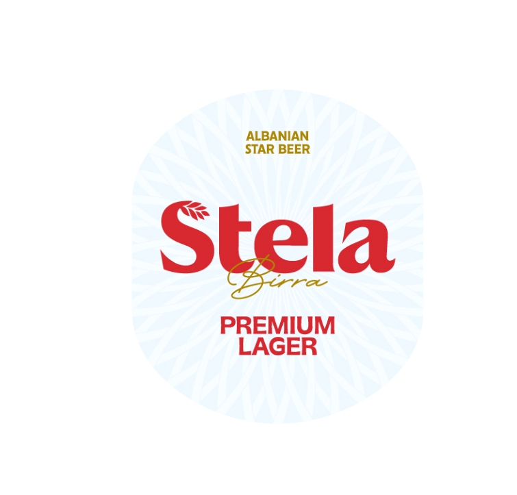 Paraqitja e markës STELA BIRRA PREMIUM LAGER red (logo)
