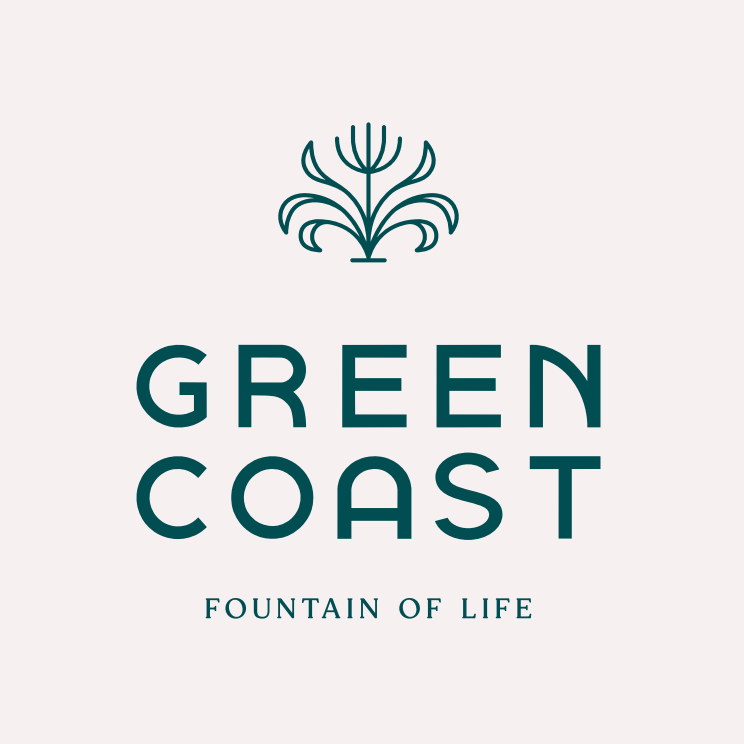 Paraqitja e markës Green Coast Fountain of Life