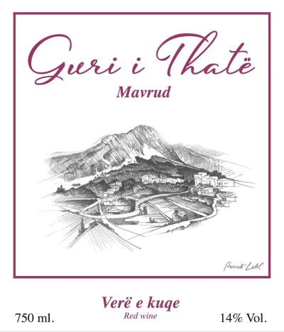 Paraqitja e markës Guri i Thatë Mavrud