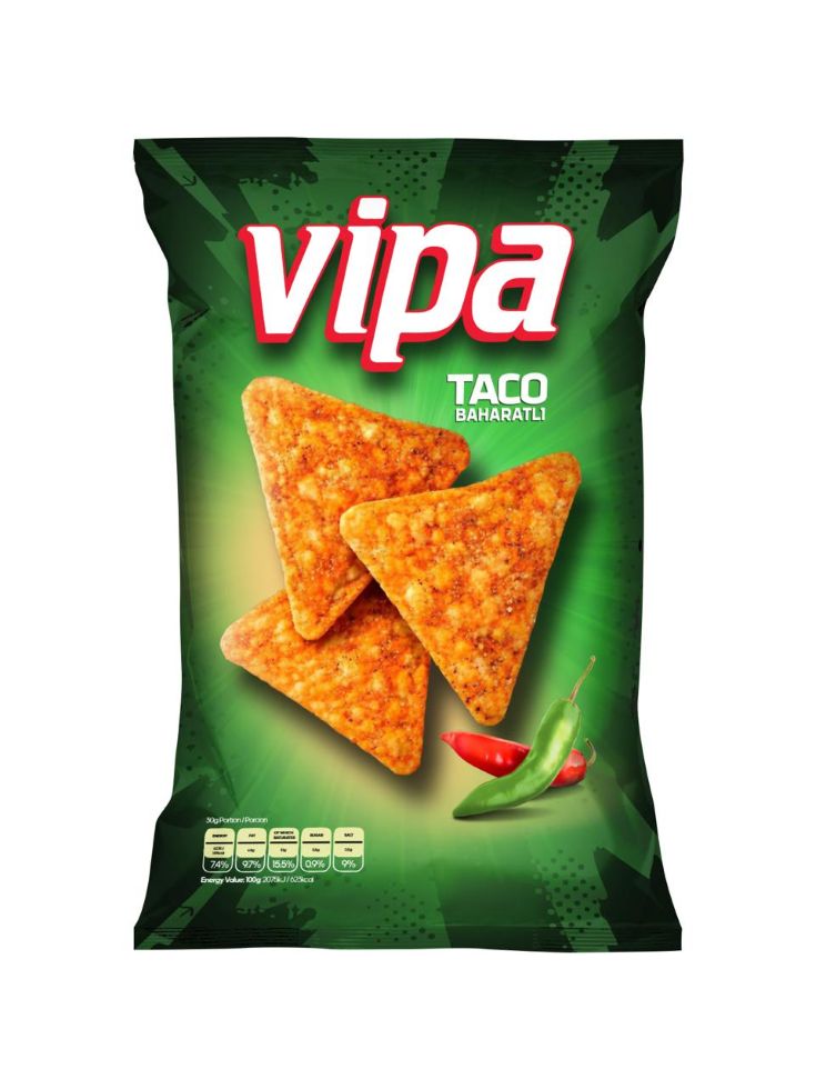 Paraqitja e markës VIPA TACO BAHARATLI