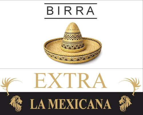 Paraqitja e markës birra extra la mexicana