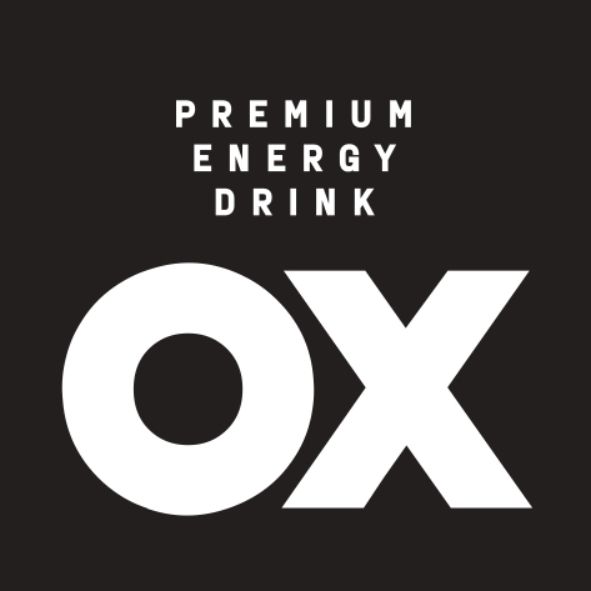 Paraqitja e markës OX Premium Energy Drinks