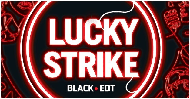 Paraqitja e markës LUCKY STRIKE BLACK EDT