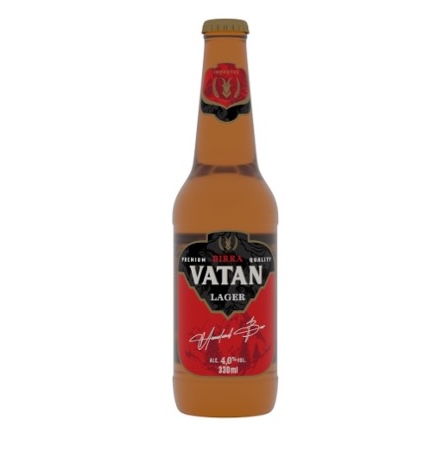 Paraqitja e markës VATAN BIRRA LAGER