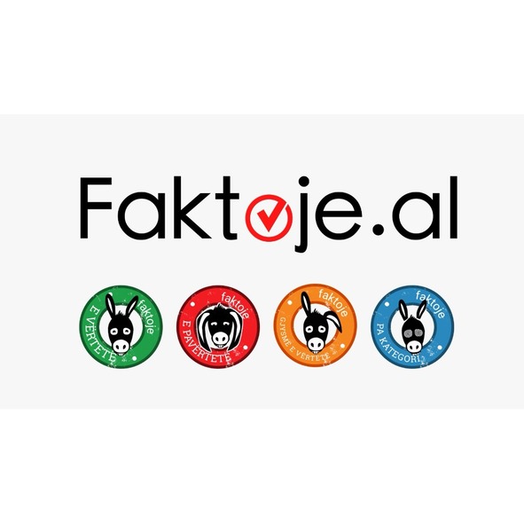 Paraqitja e markës faktoje.al faktoje E VËRTET, E PAVËRTET, GJYSËM E VËRTET, PA KATEGORI