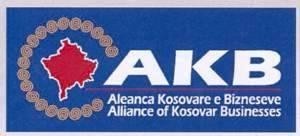 The representation of the trademark AKB ALEANCA KOSOVARE E BIZNESEVE