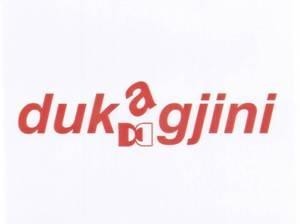 Die Wiedergabe der Marke DUKAGJINI