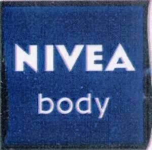 The representation of the trademark NIVEA BODY