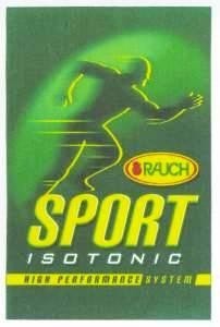 Paraqitja e markës RAUCH SPORT ISOTONIC