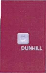 Die Wiedergabe der Marke DUNHILL