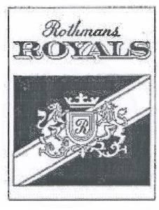 Paraqitja e markës ROTHMANS ROYALS