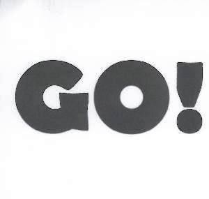 The representation of the trademark GO!