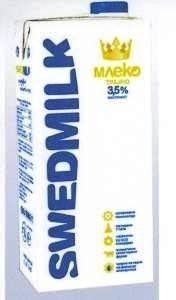 The representation of the trademark SWEDMILK- 3D