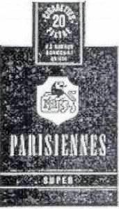 The representation of the trademark PARISIENNES