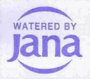 Paraqitja e markës WATERED BY JANA